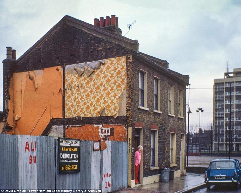 Nostalgic photos of east London